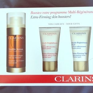 Clarins Double anti-age Serum with 2 free gifts